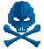 Blue Skull
